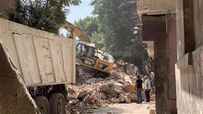 ارتفاع عدد ضحايا عقار السيدة زينب المنهار إلى 4 وفيات و6 مصابين (فيديو وصور) 