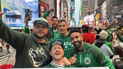 شاهد حماس جمهور بالميراس في نيو جيرسي قبل مواجهة الأهلي بكأس العالم للأندية