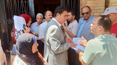 نائب محافظ الدقهلية في زيارة مفاجئة لرئاسة مركز تمي الأمديد 