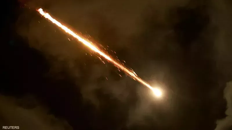 الصواريخ التي أطلقتها