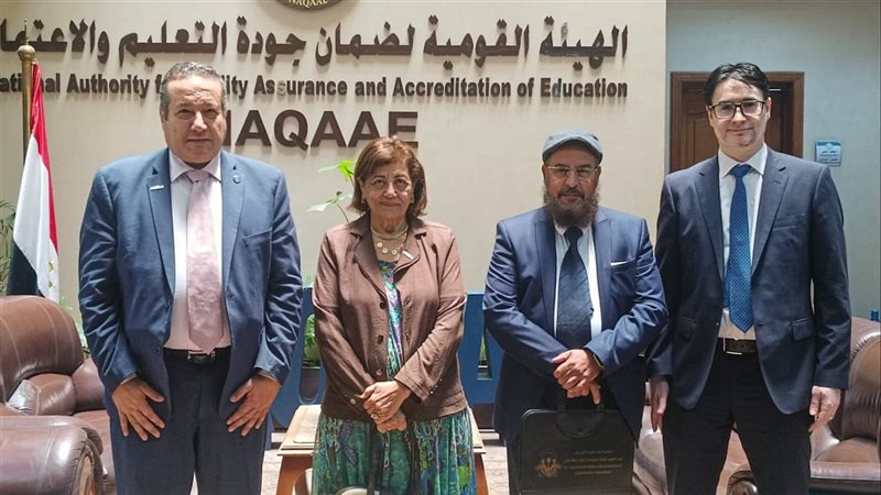 لقاء رئيسي هيئة جودة