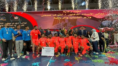 محافظ الإسكندرية يهنئ منتخب المحافظة بالفوز ببطولة دوري مراكز الشباب لكرة اليد