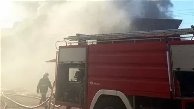 الحماية المدنية بالفيوم تخمد حريقا في برج سكني