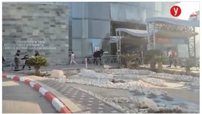 الإعلام العبري: تسرب مواد خطرة جراء استهداف مستشفى 