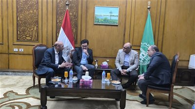 محافظ القليوبية يستقبل وزير الثقافة 