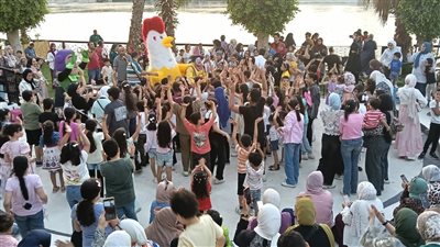 مكتبة مصر العامة بالدقهلية تنظم حفلا ترفيهيا وغنائيا للأطفال والشباب