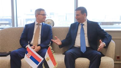 وزير الزراعة يبحث مع نظيره الصربي تعزيز التعاون المشترك