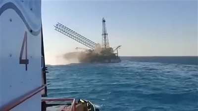 فضيحة في قطاع البترول.. انهيار حفار في رأس غارب يكشف ثغرات في الرقابة (فيديو)