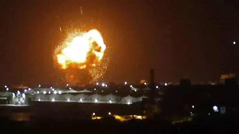 ضربات جوية على إيران،