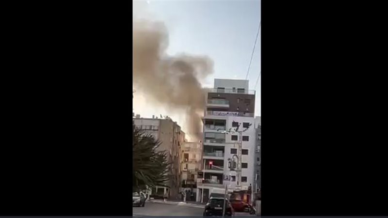قصف إيراني على تل