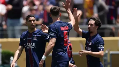 باريس سان جيرمان يفوز على ساوندرز بثنائية نظيفة ويصعد لدور الـ16 بكأس العالم للأندية 