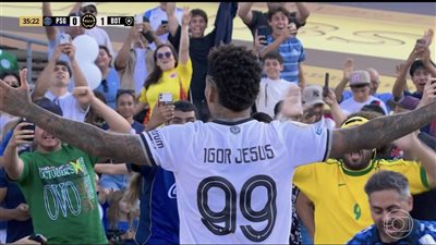 بوتافوجو يتقدم على باريس سان جيرمان بهدف في الشوط الأول بكأس العالم للأندية (فيديو)