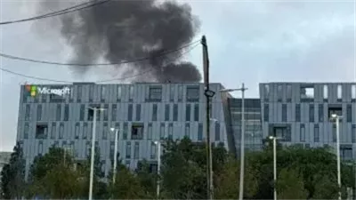 لحظة استهداف صاروخ إيراني شركة مايكروسوفت المتورطة في عمليات الإبادة في غزة (فيديو)