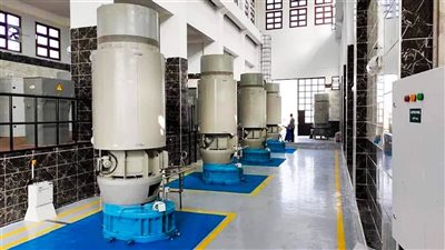 وزير الري يتابع إجراءات الاستلام النهائي لمحطة جنوب بورسعيد الجديدة