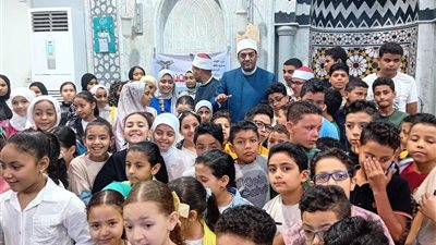 أوقاف الدقهلية تعقد لقاء الجمعة للطفل بمسجد جاويش بمدينة نبروه (صور)