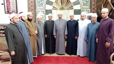 انطلاق القافلة الدعوية للأئمة من مسجد الرضوان بمدينة سوهاج