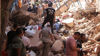 بعد انهيار 3 عقارات بحدائق القبة، شاهدة عيان: 