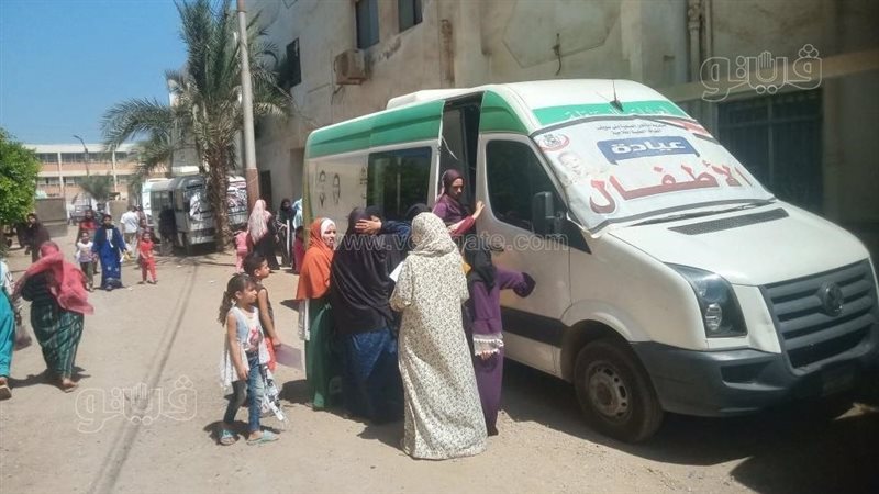  قافلة طبية بقرية