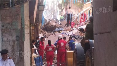 عقارات حدائق القبة المنهارة، انتشال جثمان 