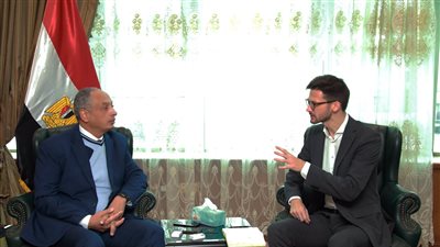 رئيس الرقابة على الصادرات يبحث مع وفد نمساوي التسهيلات المقدمة للمصدرين