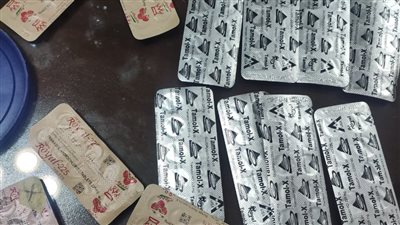 ضبط أدوية مخدرة محظور تداولها داخل صيدليات في الدقهلية|صور