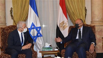 بالصور| تفاصيل لقاء سامح شكري مع نظيره الإسرائيلي