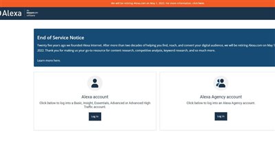 ألحق الضرر بالصحافة.. أمازون تعلن غلق موقع إليكسا لترتيب المواقع الإلكترونية 