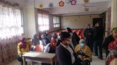 بدء تلقي طلاب المدارس بالقليوبية لقاح كورونا 