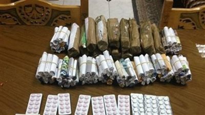 ضبط 268 متهما بحوزتهم 68 كيلو مواد مخدرة قبل ترويجها على العملاء بالمحافظات