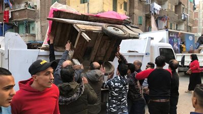 حملات مكبرة لإزالة الإشغالات في الإسكندرية 