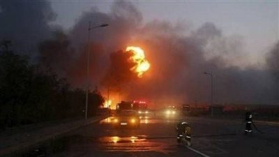 انفجار مخزن سلاح بمخيم برج الشمالي في لبنان | فيديو