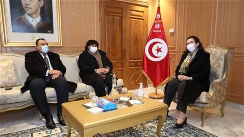 زيارة وزيرة الثقافة