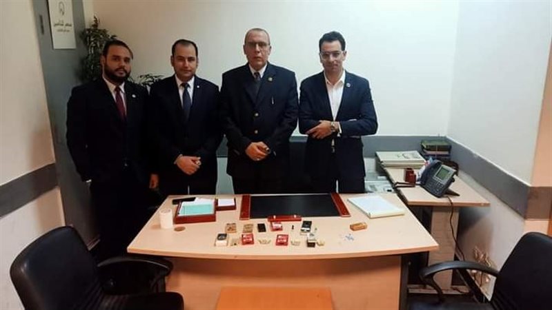 المضبوطات بحوزة جمارك