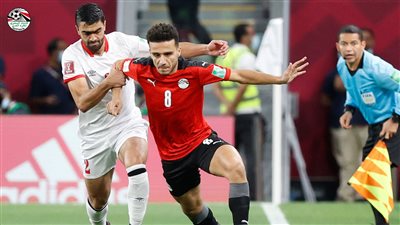 كأس العرب| استمرار التعادل بين مصر والأردن 1/1 بعد 70 دقيقة