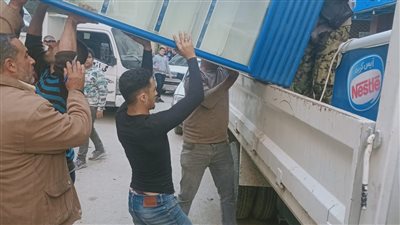 حملة لإعادة الانضباط وإزالة الإشغالات بحي العجمي في الإسكندرية