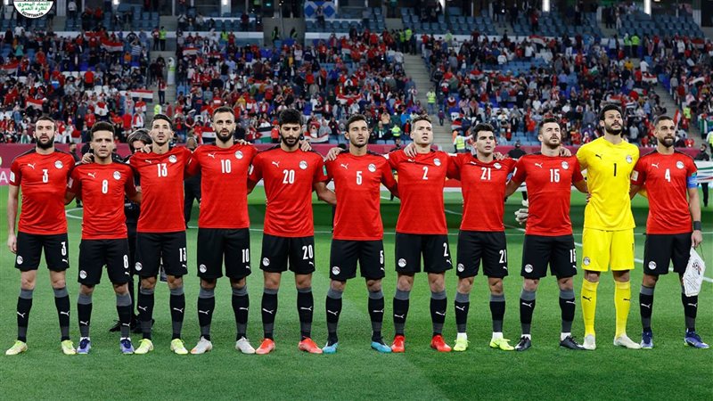 منتخب مصر في مباراة