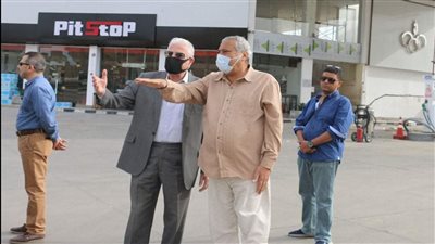 محافظ جنوب سيناء يتفقد إنشاء خامس محطة غاز طبيعي للسيارات