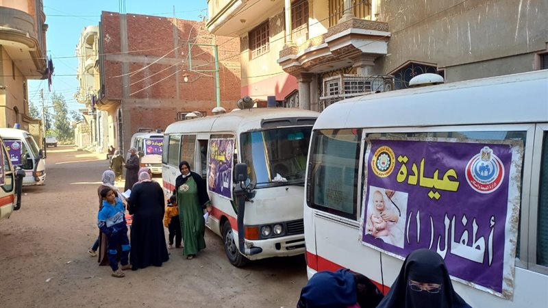 قافلة طبية في الدقهلية