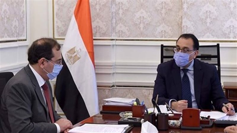 رئيس الوزراء مع وزير