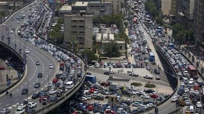 الحالة المرورية بشوارع القاهرة اليوم الإثنين من خلال Google Earth | فيديو