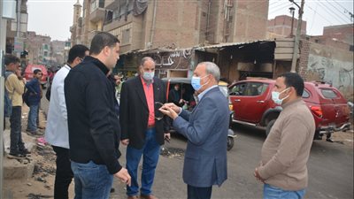 محافظ القليوبية يتفقد مشروعات رصف الطرق