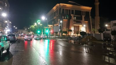 أمطار متوسطة وطقس منخفض على مرسى مطروح | فيديو وصور 