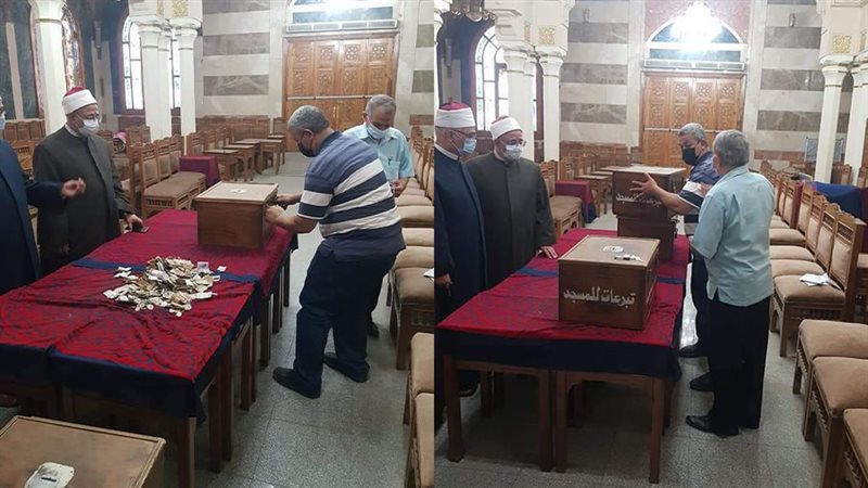 صناديق تبرعات المساجد