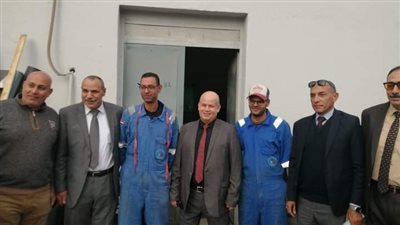 رئيس بتروجاس يتفقد الورش المركزية للشركة بمسطرد
