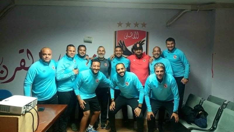 ميشيل يانكون مع مدربي