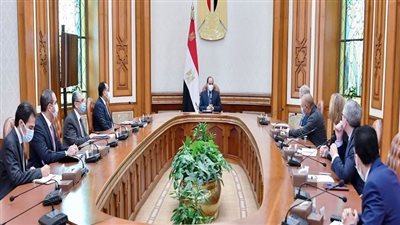 بسام راضي: السيسي يستقبل الرئيس التنفيذي لشركة سكاتك النرويجية لتوليد الطاقة الجديدة والمتجددة..اللقاء تناول التباحث حول فرص التعاون بشأن توطين تكنولوجيا تحلية المياه ومشروعات الطاقة الجديدة والمتجددة