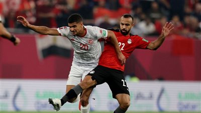كأس العرب | استمرار التعادل السلبي بين مصر وتونس بعد 60 دقيقة 