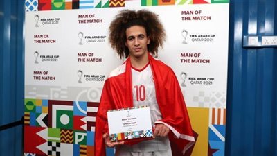 حنبعل المجبري أفضل لاعب شاب في أفريقيا 2021