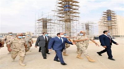 السيسي في 2021.. إعلان ميلاد الجمهورية الجديدة.. والعاصمة الإدارية درة المدن الذكية