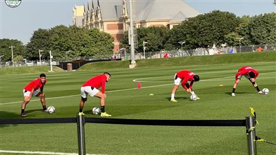 منتخب مصر يؤدي مرانه اليوم استعدادا لقطر بكأس العرب| صور 